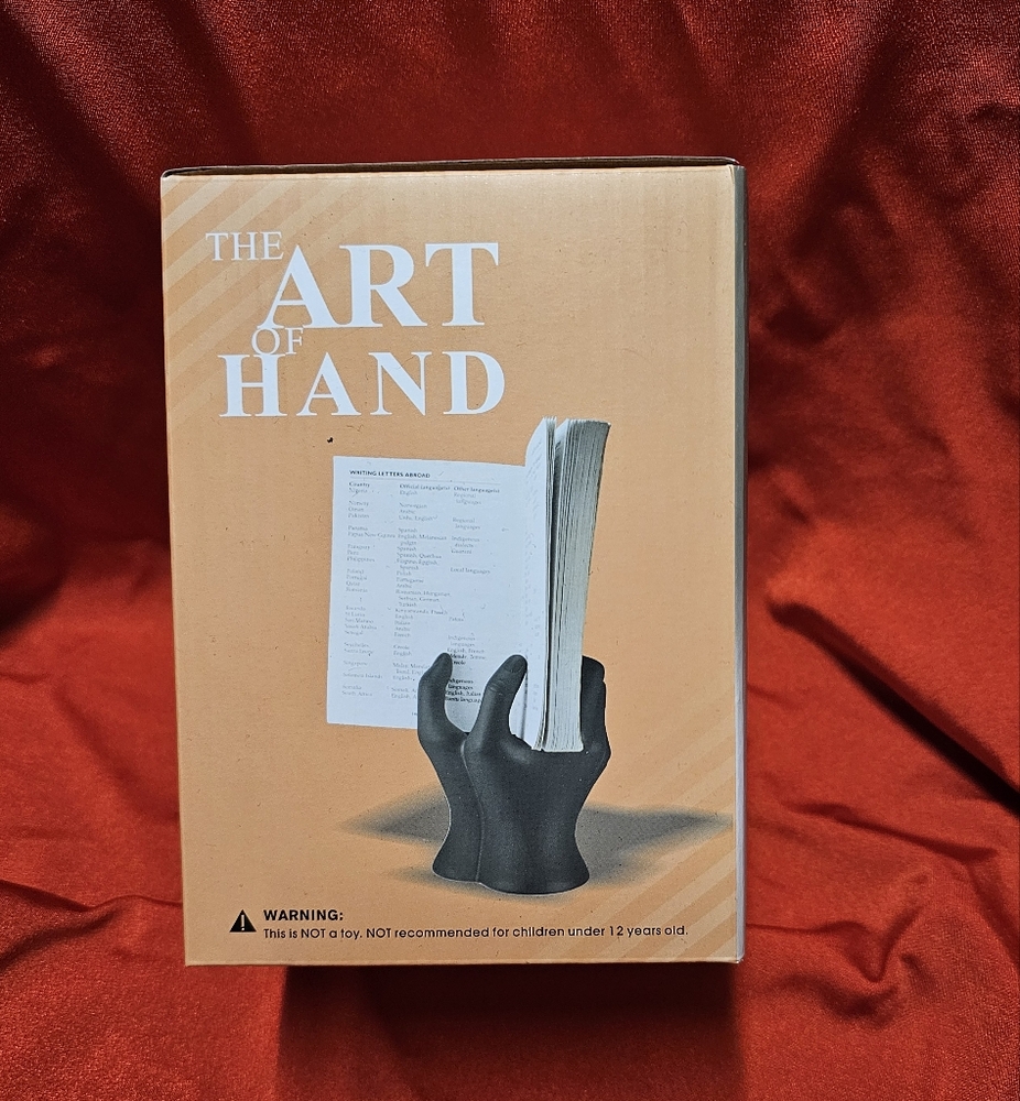 The Art of Hand Book and Phone Holder